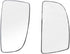 Rearview Mirror Glass BK3Z17K707B, Passenger Side Door Mirror Glass Lower Wing Mirror Glass, Compatible with Ford Transit 2014-2020 MK8 2015-2019 ...