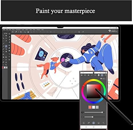 Galaxy Tab S8 Ultra, S8 Plus, S8 Stylus Pen Replacement for Samsung Galaxy Tab S8, S8plus, S8 Ultra S Pen + Tips/Nibs+ Card pin (Without Bluetooth...