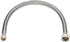 EZ-Fluid Plumbing 30" x 1/2" Fip x 3/8" Comp S.S Braided Flexible Water Hoses Connectors,Faucet Supply Line,Faucet Water Supply Hose Connector Lin...