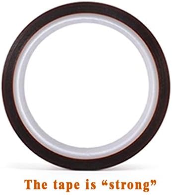 3 Pack PTFE Teflon Sheet 16 x 20" and 3 Rolls 10mm X 33m Heat Resistant Sublimation Tape for Heat Press Transfer Non Stick Paper Reusable Heat Res...