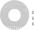 Big Horn 14102 Clear Router Sub Base for Router 100, 690, 691, 693 (5-3/4" Dia) Replaces OEM# 42188...