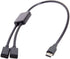 chenyang USB C OTG Cable,USB Type C 1 Male to 2 Female Dual Ports Hub Cable for Laptop PC & Mouse & Flash Disk...