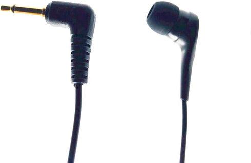 K2 Single-Side Earphone Economical Mono Earbuds in Ear Noise Isolating Headphone,3.5mm Plug Reinforced Cord Compatible Android Smartphones MP3 Pla...