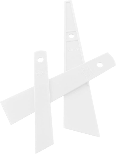 Glue Spreader ZYAMY 3IN1 White Plastic Glue Smear Sticks Craft Adhesive Paste PVA Applicator Spatula DIY Leather Craft Tool (20mm/30mm/40mm)...