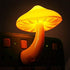 Sensor LED Night Lights for Adults Kids NightLight Cute Mushroom Night Light Plug in Wall Lamps for Bedroom, Bathroom,Toilet, Stairs, Kitchen, Hal...