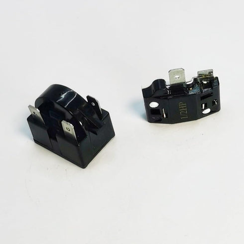3 Pin 02-4.7 PTC Refrigerator Start Relay Coolers Compressor Starter 1pcs Refrigerator Overload Protector 1/2HP for Refrigerator Compressor,Freeze...