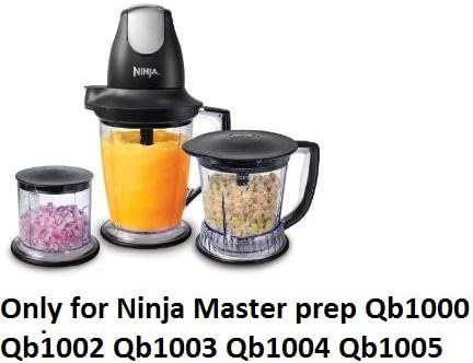 Ninja Master Prep Pro 6 Blade Cutting Chopper for 48oz Pitcher. Fits Qb1000 Qb1002 Qb1003 Qb1004 Qb1005...