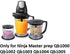Ninja Master Prep Pro 6 Blade Cutting Chopper for 48oz Pitcher. Fits Qb1000 Qb1002 Qb1003 Qb1004 Qb1005...