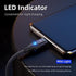 BoxWave Cable Compatible with ASUS ZenScreen MB16ACE - MagnetoSnap PD AllCharge Cable (100W), Magnet PD 100W Charging Cable USB Type-C Micro USB f...