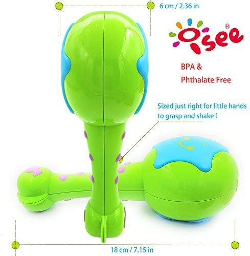 ISEE Baby Toys, Toddler Learning Musical Instruments, Preschool Musical Toys for Toddlers, Children's Educational Drums & Percussion for Baby Boys...