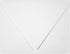 LUXPaper A2 Contour Flap Invitation Envelopes | 4 3/8" x 5 3/4" | White | 80lb. Text | 100% Recycled | 50 Qty...
