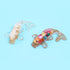 Opexicos 4Pcs Decorative Crystal Gravel Drop Glue Fish Shape Small Ornaments Gift Ornaments Fish Tank Aquarium Pool...