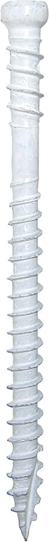 GRK White, 8, 772691176288 Fasteners 17628 RT Composite #8 x 2 Screws 100CT, 100 Count...