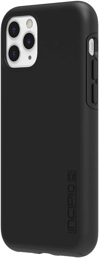 Incipio DualPro Dual Layer Case for Apple iPhone 11 Pro with Flexible Shock-Absorbing Drop-Protection - Black...
