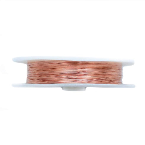 21 Gauge, 99.9% Pure Copper Wire (Square) Half Hard CDA #110 Made in USA - 25FT by CRAFT WIRE...