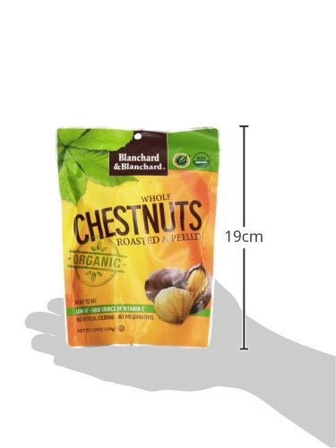 Blanchard & Blanchard Whole Chestnuts, Roasted & Peeled, 5.2 oz...