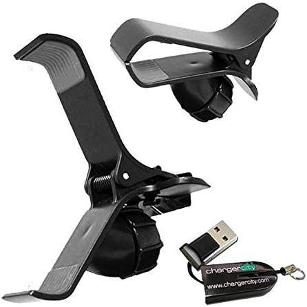 ChargerCity Bracket Holder for All Smartphone Like iPhone 14 13 12 Pro Max Mini Galaxy S23 S22 15 (Compatible w/Garmin 17mm Ball Mount)......