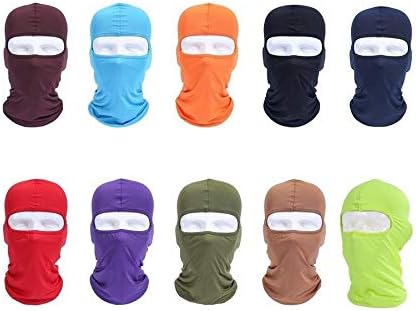 BlueSunshine Balaclava Ultra Thin Ski Mask – Motorcycle Cycling Hood Hat Full Face Mask for Sun UV Protection...