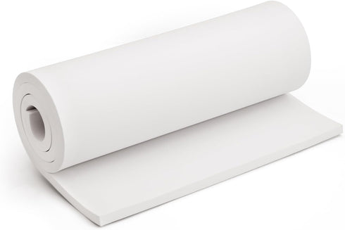 White Foam Sheets Roll, Premium Cosplay EVA Foam Sheet, 12mm Thick,13.9"x39",High Density 86kg/m3 for Cosplay Costume, Crafts, DIY Projects by MEA...