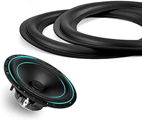 Fielect 6 Inch Speaker Foam Edge Surround Rings Replacement Parts for Speaker Repair or DIY 4pcs...