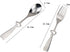 OSALADI Stainless Steel Flatware Set Hollow Heart Spoon Fork Silverware Dinner Utensils Tableware Portable Travel Camping Cutlery Random Style...
