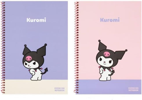 Cute Unruled Blank Spiral Notebook, About 60 Sheets, 7.3 x 10.3 Inches, Colors May Vary(Pink or Purple)...