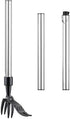 Weed Picker with Handle Stand Up Weed Puller Tool for Garden Adjustable Weeder Weed Removal with Non-Slip Metal Front Claws, Easy to Carry, No Squ...