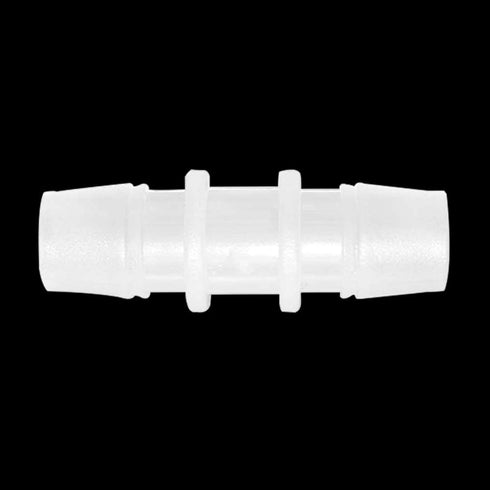 Plastic Hose Barb Fitting 3/4" x 3/4" Pipe Connectors Joint Splicer Mender Adapter Union for Aquarium Household Adapters Fuel Gas Liquid Air (Pack...