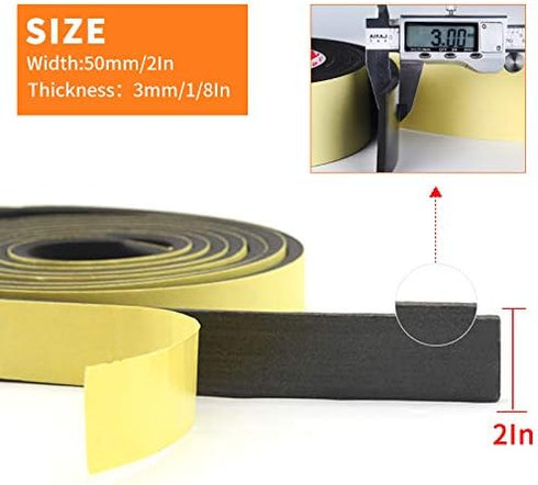 Foam Insulation Tape Adhesive, Seal, Doors, Weatherstrip, Waterproof, Plumbing, HVAC, Windows, Pipes, Cooling, Air Conditioning, Weather Stripping...