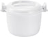 Hemoton Mini Microwave Steamer Microwave Rice Cooker Food Steamer Pot Steam Container Steamer Cooker with Lid Portable Microwave Cookware for Rice...