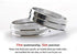 DCVAMOUS Alloy Aluminum Wheel Hub Centric Rings 67.1 to 60.1 - Set of 4 Hubcentric Rings - Performance Spigot Hubrings for 60.1mm Vehicle Hub with...