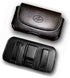 Horizontal Holster for Flip Phone or Smartphone Up to 4.25x2.25x0.85 Inch in Dimensions, a Leather Carrying Case with Belt Clip and Belt Loops......