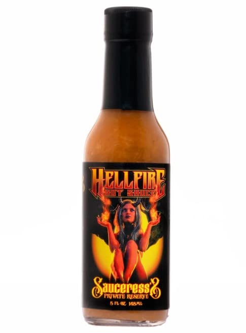 Hellfire Hot Sauce The Sauceress's Private Reserve...