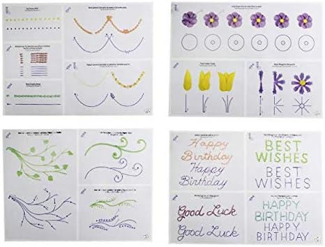 23 Sheets/Set Cake Decorating Practice Board Cream decorating drawings...