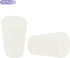 MECCANIXITY Rubber Tapered Plug 14mm to 19mm Solid Test Tubes Bungs Stopper White for Lab Home 15 Pieces...