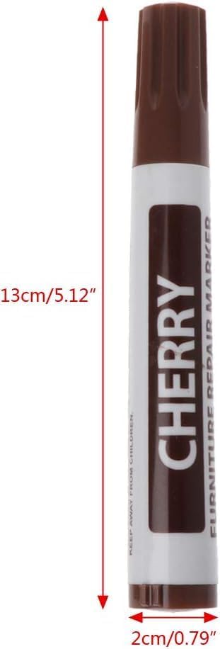 Brown Furniture Repair Wood Cabinet Floor Touch Up Markers Scratch Filler Remover - Mahogany,Wood Polish and Care...
