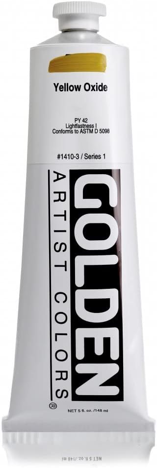 Golden Artist Acrylic, 5 Ounce Tube, Yellow Oxide (1410-3)...
