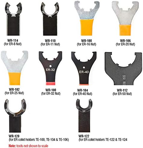Amana Tool - Wrench For ER16M Nut (WR-122), Industrial Grade...