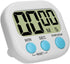 LCD Digital Kitchen Cooking Timer Count Down Up Clock Loud Alarm,Backing Stand Cooking Timers for Baking, Small Classroom Timer for Study...