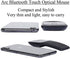 Bluetooth Arc Touch Mouse Slim and Portable Mini Wireless Computer Mouse Folding Ergonomic Optical Mice for Notebook Laptop Tablet (Bluetooth-Blac...