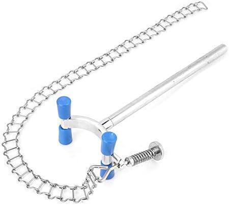 YWBL-WH Lab Beaker Chain Clamp Clip Beaker Container Fixator Chemical Equipment, Laboratory Container...