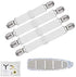 Goodtimes Ironing Board Cover Clips, Adjustable Ironing Board Pad Braces Fasteners Mini Suspenders - Keep Cover Flat and Secure Tention Clips...