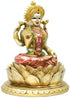 BangBangDa Hindu Goddess Lord Laxmi Statue - Lakshmi Statue Indian God Home Office Temple Mandir Puja Items India Idol Figurine Murti Pooja Diwali...