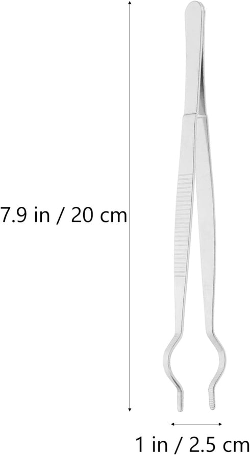 Test Tube Clamp, Stainless Steel Test Tube Holders Clip, Laboratory Ring Test Tube Clip, 7.86X0.98X0.47inch...