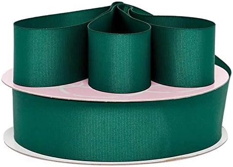 Hunter Green Grosgrain Ribbon 7/8" X 50 Yards...