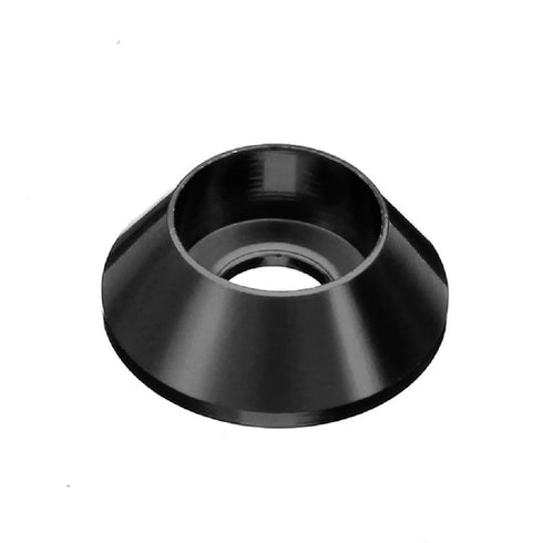 20pcs M6 Cone Cup Washers Anodized Aluminum Alloy Screw Gasket Countersunk Washers (Black)...