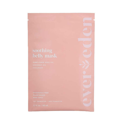 Evereden Soothing Belly Mask - 1 Belly Mask for Pregnant Women 1st & 2nd Trimester - Hydrating, Nourishing, & Soothing Pregnancy Skin Care Belly M...