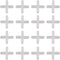 500 Pcs White Tile Spacers Tiles Leveler Spacers Tile Levelers Wall Floor Cross Spacers Tile Separators for Ceramic Tile and Stone Installation (2...