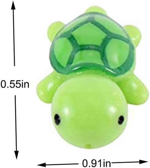 10 Pcs Mini Animal Miniature Figurines Dollhouse Bonsai Garden Micro Landscape Decor Fairy Garden Miniatures(Turtle)...