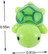 10 Pcs Mini Animal Miniature Figurines Dollhouse Bonsai Garden Micro Landscape Decor Fairy Garden Miniatures(Turtle)...